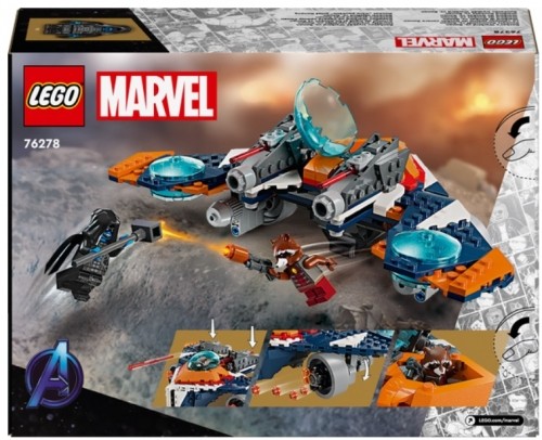 LEGO 76278 Rockets Warbird VS Ronan Konstruktors image 3