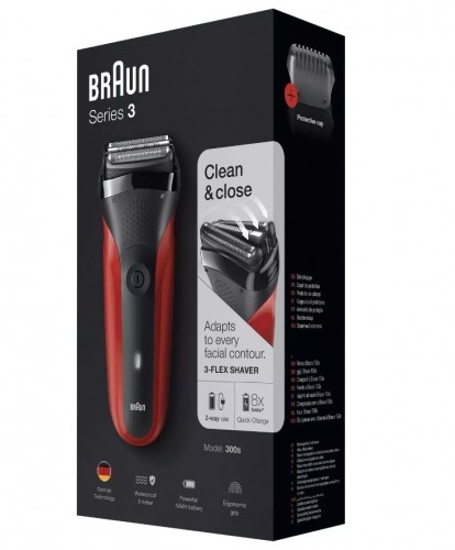 Braun Series 3- 300s Электробритва image 3