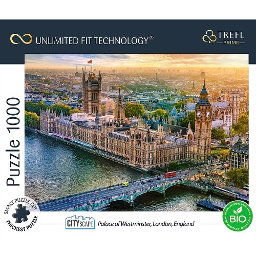Trefl Puzzles TREFL Prime puzle Pilsētas ainava “Londona”, 1000 gab. image 3