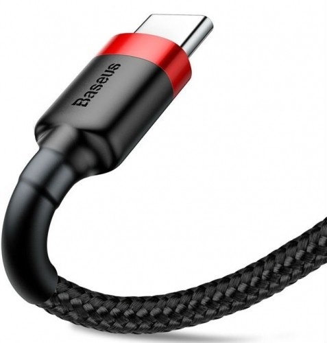 Baseus Cafule USB cable 2 m USB A USB C Black, Red image 3