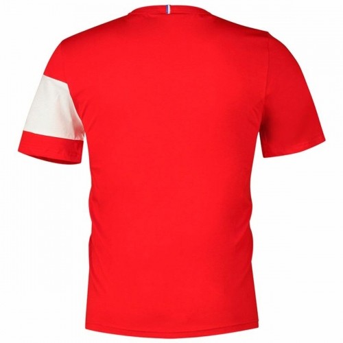 Unisex Short Sleeve T-Shirt Le coq sportif N°2 Red image 3