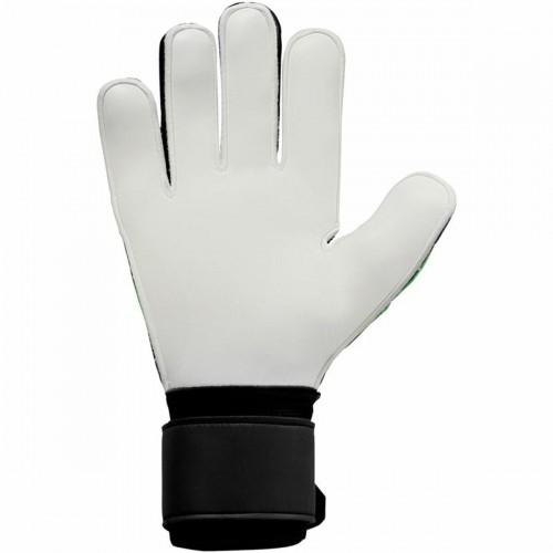 Goalkeeper Gloves Uhlsport Classic Soft Green Black Adults image 3