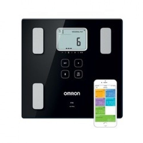 Omron VIVA Square Black Electronic personal scale image 3