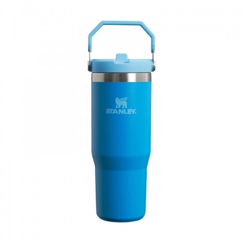 Stanley Термобутылка с соломинкой The IceFlow Flip Straw Tumbler 0,89 л синяя image 3