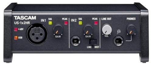 Tascam US-1X2HR recording audio interface image 3