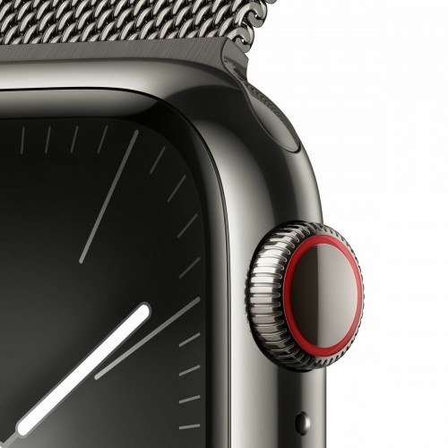 Viedpulkstenis Apple Watch Series 9 GPS + Cellular S/M 41 mm Melns Pelēks Grafīts image 3