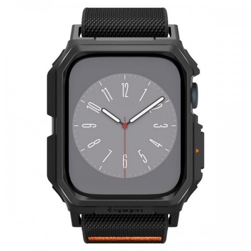 Spigen Lite Fit PRO Apple Watch 4|5|6|7| 8|9|SE 44|45mm czarny|matte black ACS07103 image 3