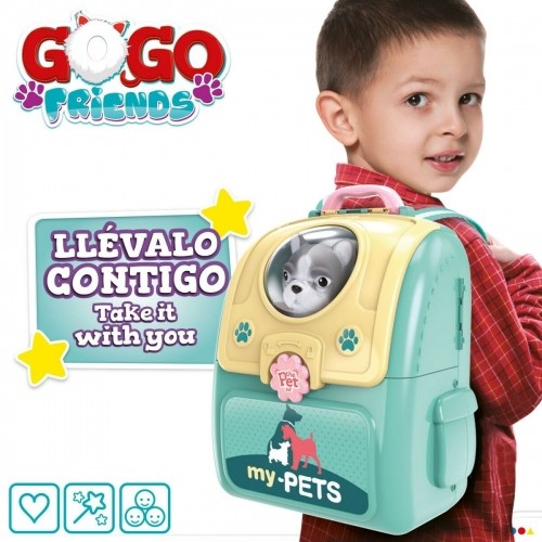 Pet Backpack Colorbaby GoGo Friends Toy 39,5 x 43 x 17 cm (6 Units) image 3