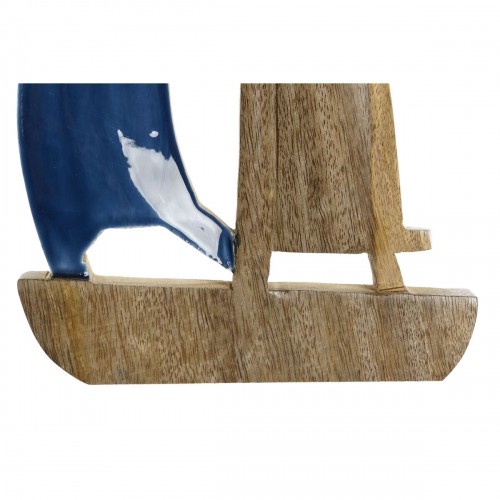 Декоративная фигура Home ESPRIT Синий Натуральный Средиземноморье 17 x 2,5 x 25 cm image 3