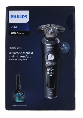 Philips Shaver S9000 Prestige SP9840/32 men's shaver Rotation shaver Trimmer Grey image 3