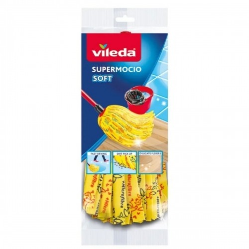 Mop Vileda Supermocio Soft Yellow Black image 3