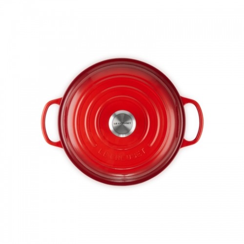 Le Creuset Čuguna katls sekls 30cm / 3,5L sarkans image 3