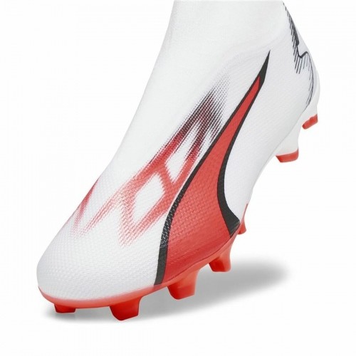 Adult's Football Boots Puma Ultra Match+ Ll Fg/A  White Red image 3