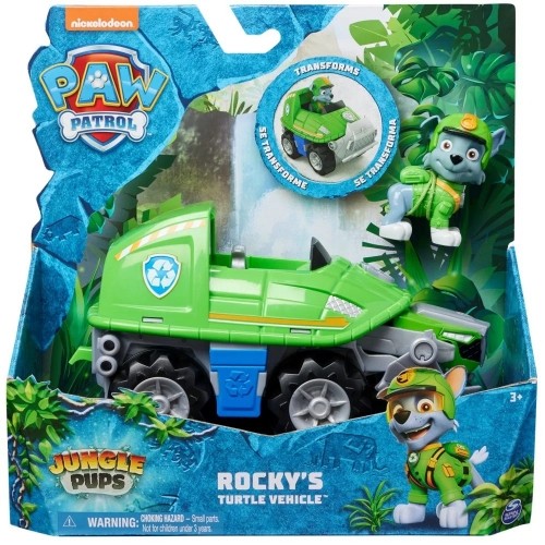 PAW PATROL transportlīdzeklis  Jungle Pups Rocky, 6067763 image 3