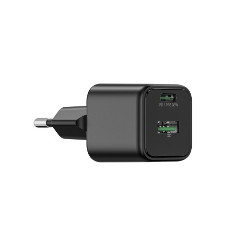 OEM Amazing Thing Wall charger Explorer Pro EUEP33W - USB + Type C - PD 33W 3A black image 3