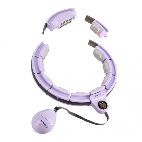 Hula Hop HMS HHM13 with magnets, weight and counter purple image 3