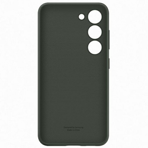 EF-PS916TGE Samsung Silicone Cover for Galaxy S23+ Khaki image 3