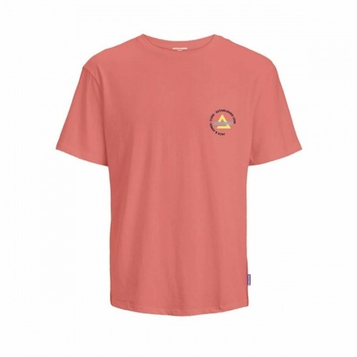 Child's Short Sleeve T-Shirt Jack & Jones Jcofast Print Tee Ss  Orange image 3