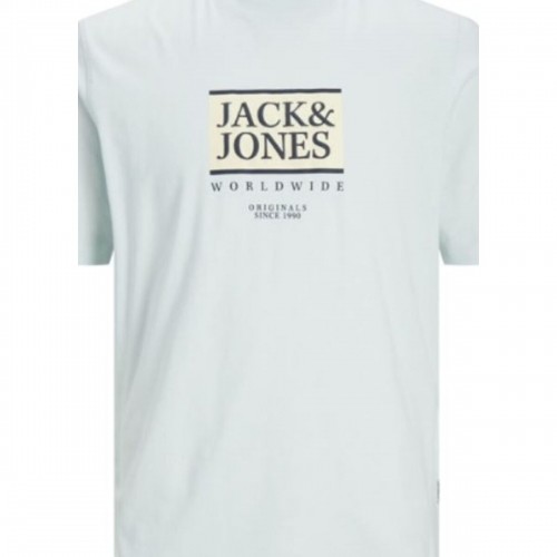 Vīriešu Krekls ar Īsām Piedurknēm Jack & Jones Lafayette Box Gaiši Zils image 3