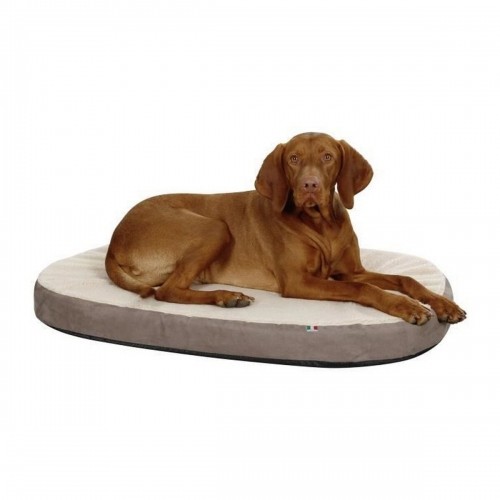 Dog Bed Kerbl Oval 100 x 65 x 8 cm Beige image 3