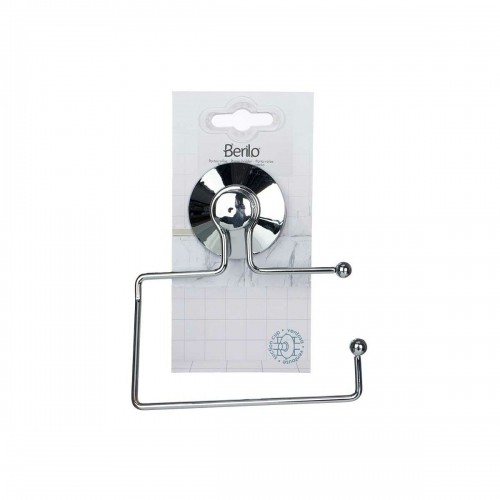 Toilet Roll Holder Steel ABS 12 x 14 x 3,5 cm (12 Units) image 3