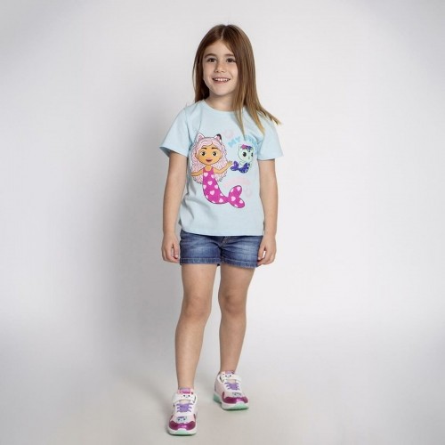 Krekls ar Īsām Piedurknēm Bērniem Gabby's Dollhouse Tirkīzs image 3