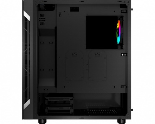 MSI MAG VAMPIRIC 010 Mid Tower Gaming Computer Case 'Black, 1x 120mm ARGB Fan, Mystic Light Sync, Tempered Glass Panel, ATX, mATX, mini-ITX' image 3