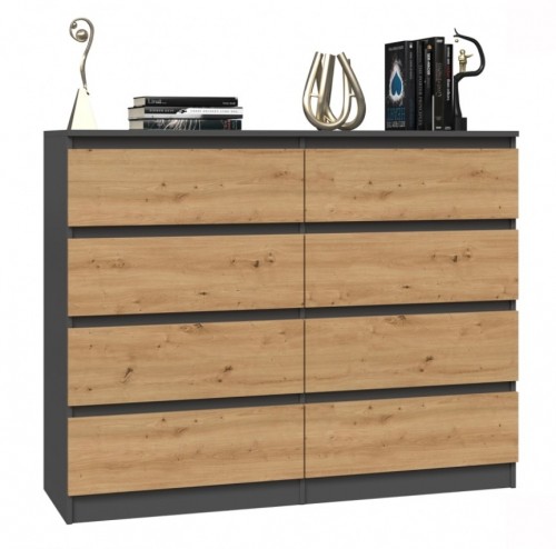 Top E Shop Topeshop M8 120 ANT/ART KPL chest of drawers image 3