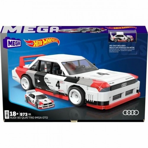 Celtniecības Komplekts Megablocks HOT WHEELS COLLECTOR AUDI image 3