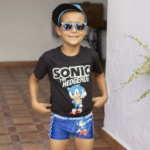 Zēnu Bokseršortu Peldbikses Sonic Tumši zils image 3