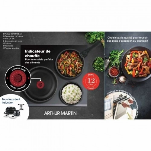 Cookware Arthur Martin AM268B 12 Pieces image 3