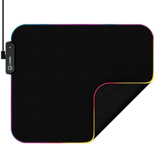 Lorgar Steller 913, Gaming mouse pad, High-speed surface, anti-slip rubber base, RGB backlight, USB connection, Lorgar WP Gameware support, size: 360mm x 300mm x 3mm, weight 0.250kg image 3
