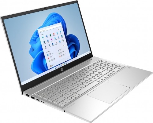 Hewlett-packard HP Pavilion 15-eg2006nw i5-1235U 15.6"FHD AG slim 250nits 16GB DDR4 SSD512 Intel Iris Xe non-SD card reader Win11 2Y Natural Silver image 3