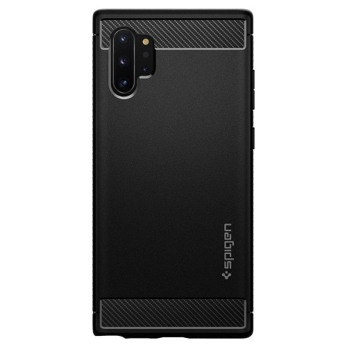 Spigen RUGGED ARMOR GALAXY NOTE 10+ PLUS MATTE BLACK image 3