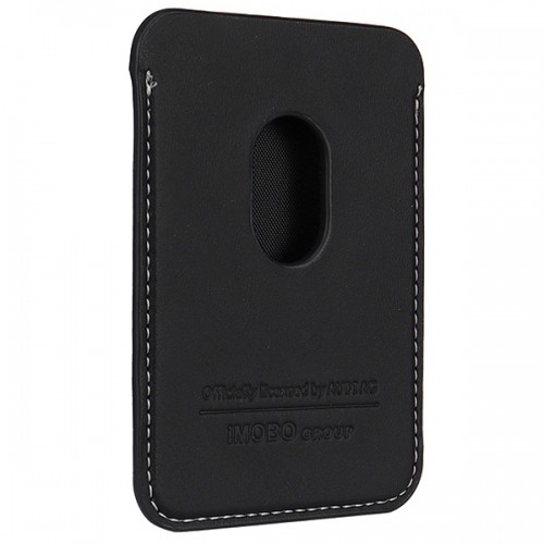 Audi Synthetic Leather Wallet Card Slot czarny|black MagSafe AU-MSCH-Q3|D1-BK image 3