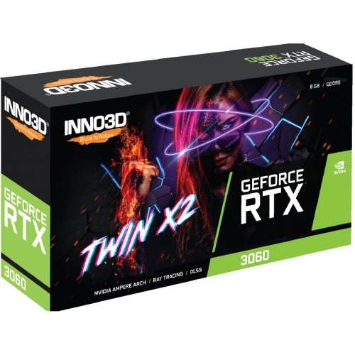 Графическая карта INNO3D GeForce RTX 3060 Twin X2 8 GB GDDR6 image 3