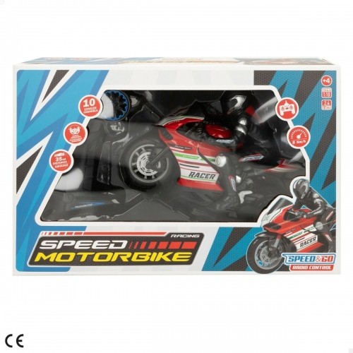 Remote control Motorbike Speed & Go Motorcycle 1:10 2 Units image 3