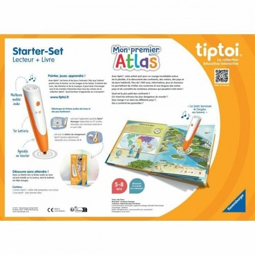 Образовательный набор Ravensburger tiptoi® Starter Atlas 4005556001774 (FR) image 3