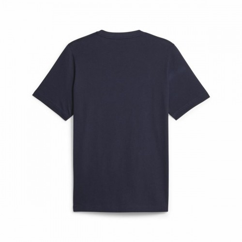 Men’s Short Sleeve T-Shirt Puma  Ess+ 2 Col Small Log image 3
