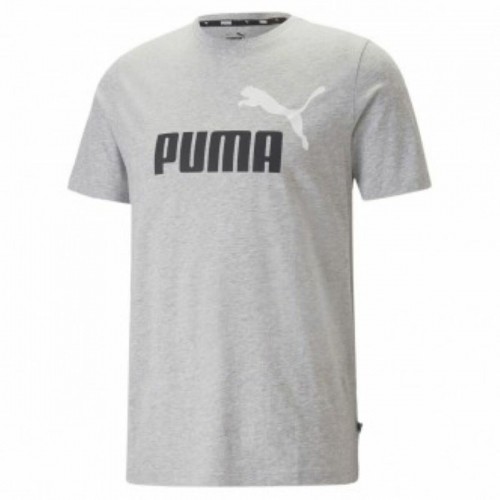 Футболка с коротким рукавом мужская Puma ESS 2 COL LOGO 586759 04 Серый image 3