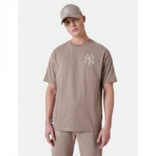 Men’s Short Sleeve T-Shirt New Era ESSNTLS LC OS TEE NEYYAN 60435555 Grey image 3