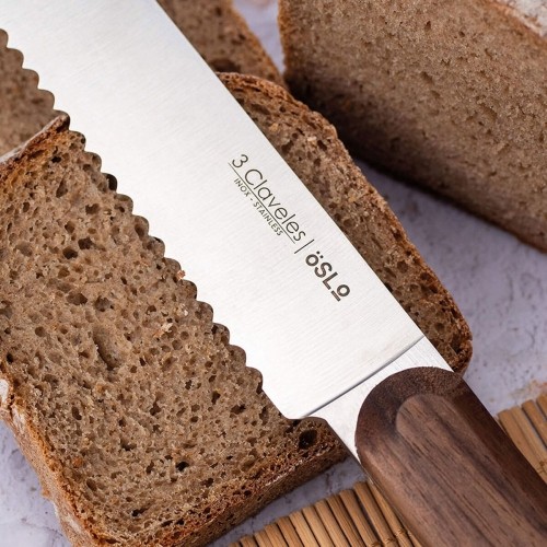 Нож для хлеба 3 Claveles Oslo Нержавеющая сталь 20 cm image 3