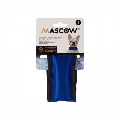 Mascow Suņa kaklasiksna Zils Melns PVC Želeja 6,3 x 1 x 30 cm Paplašināšanas sloti (4 gb.) image 3