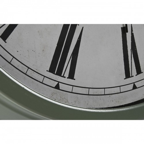 Wall Clock Home ESPRIT Black Green Metal Crystal 70 x 9 x 70 cm (2 Units) image 3