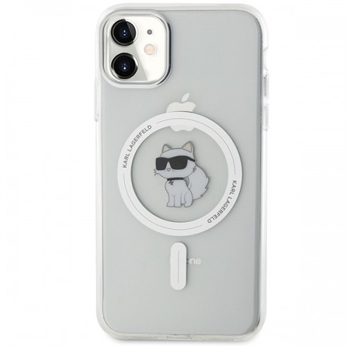 Karl Lagerfeld KLHMN61HFCCNOT iPhone 11 przezroczysty|transparent hardcase IML Choupette MagSafe image 3