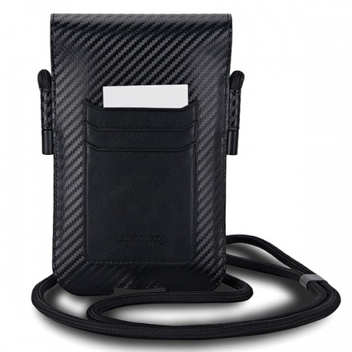 BMW Torebka BMPSP15XMSCAKL Wallet Bag czarny|black Carbon Blue Stripes image 3