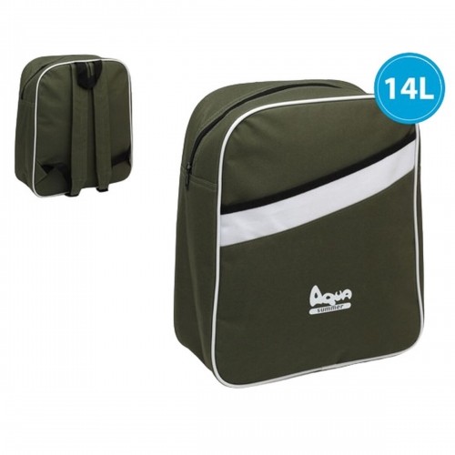 Cooler Backpack Green 31 x 13 x 36 cm image 3