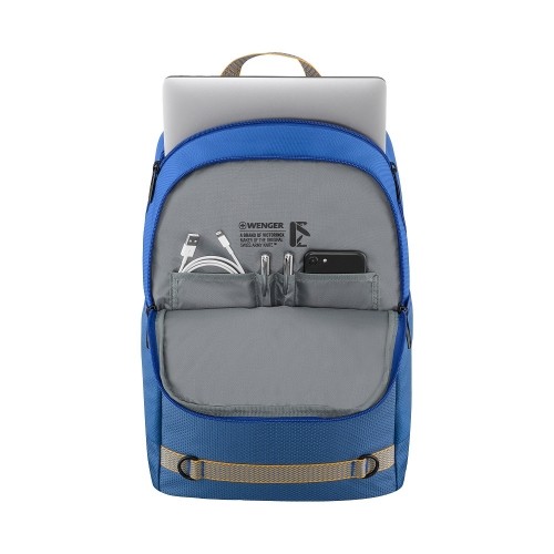 WENGER TYON 15.6'' LAPTOP BACKPACK, Sky Blue image 3