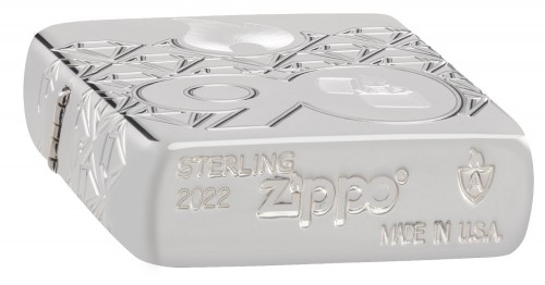 Zippo Lighter 48461 Armor® Zippo 90th Sterling Collectible Limited Edition image 3