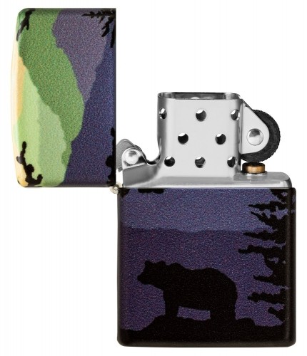 Zippo Lighter 49482 Bear Landscape Design image 3